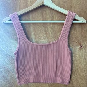 Zara Ribbed Crop Top